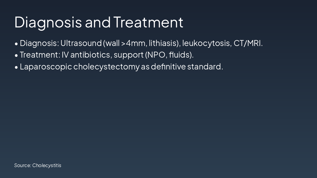 Slide 3 - Diagnosis and Treatment