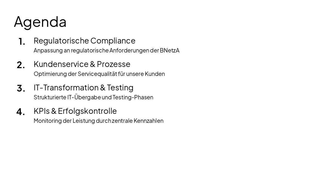 Slide 2 - Agenda