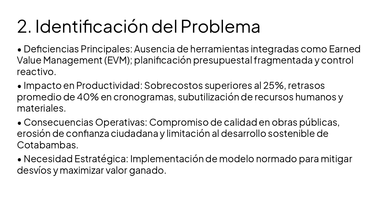 Slide 3 - 2. Identificación del Problema