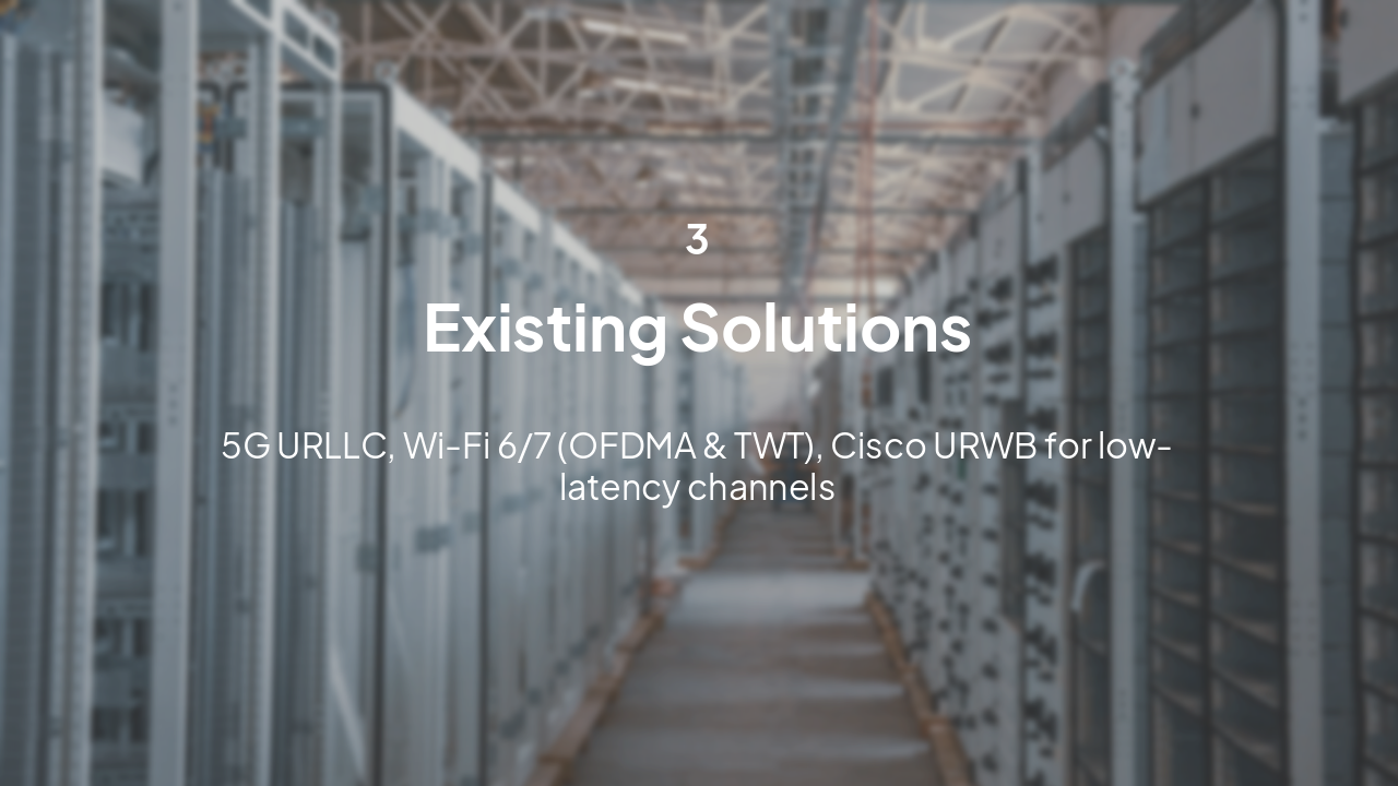 Slide 8 - Existing Solutions
