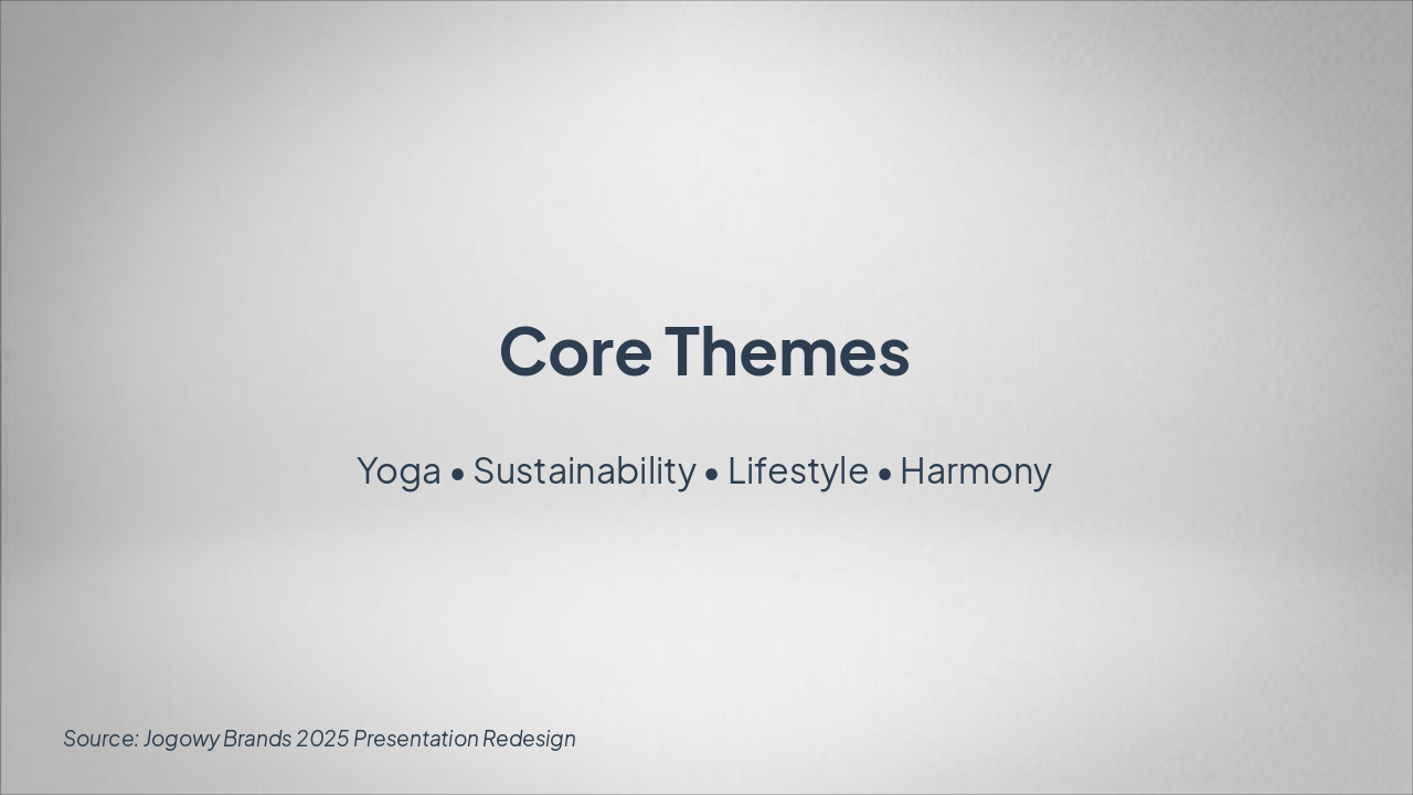 Slide 3 - Core Themes