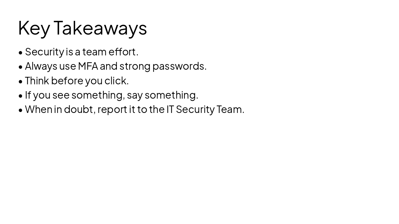 Slide 15 - Key Takeaways