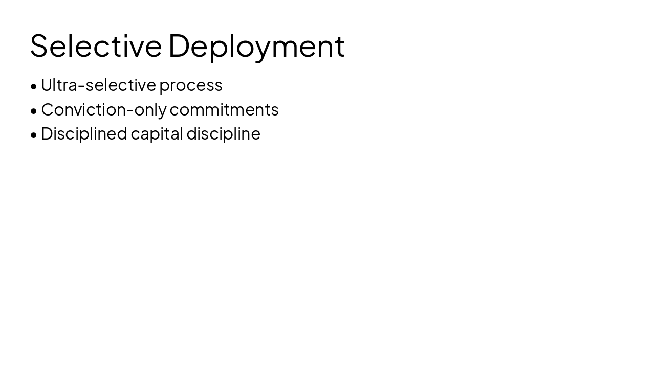 Slide 5 - Selective Deployment