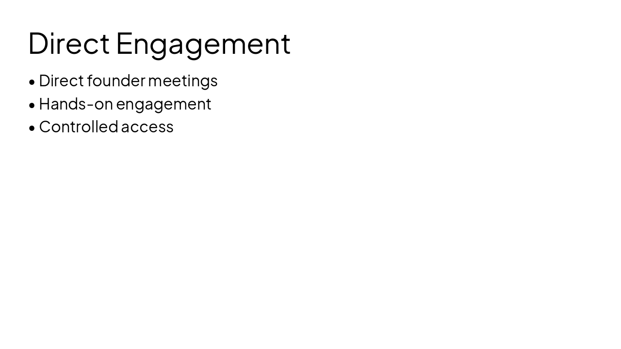 Slide 11 - Direct Engagement