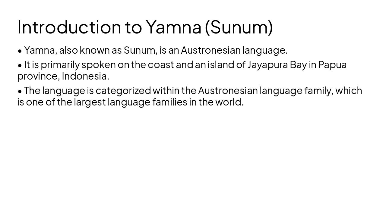 Slide 2 - Introduction to Yamna (Sunum)