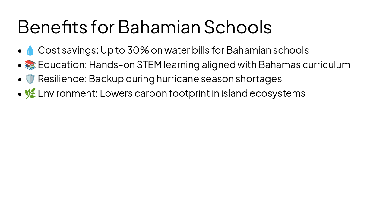 Slide 8 - Benefits for Schools