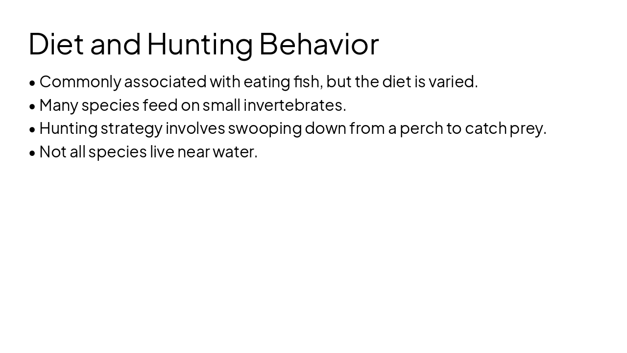 Slide 5 - Diet and Hunting Behavior
