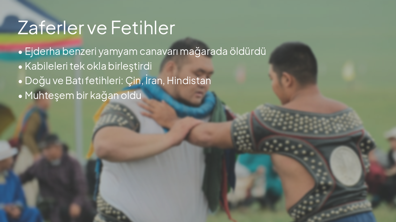 Slide 6 - Zaferler ve Fetihler