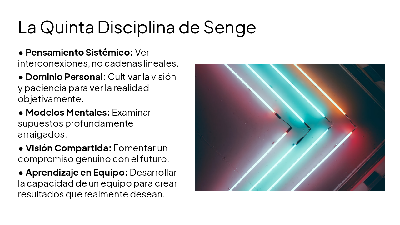 Slide 7 - La Quinta Disciplina de Senge