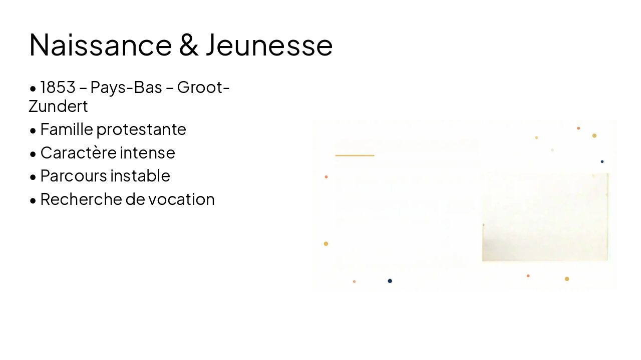Slide 2 - Naissance & Jeunesse
