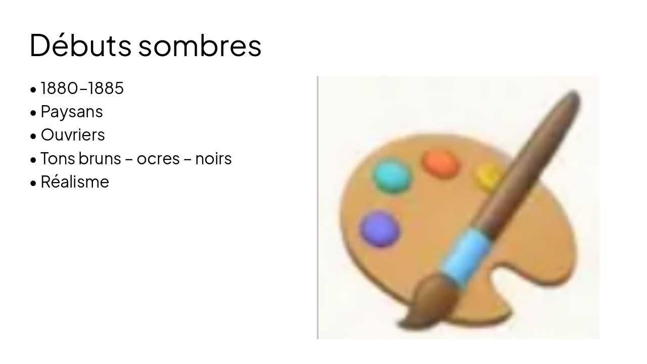 Slide 4 - Débuts sombres