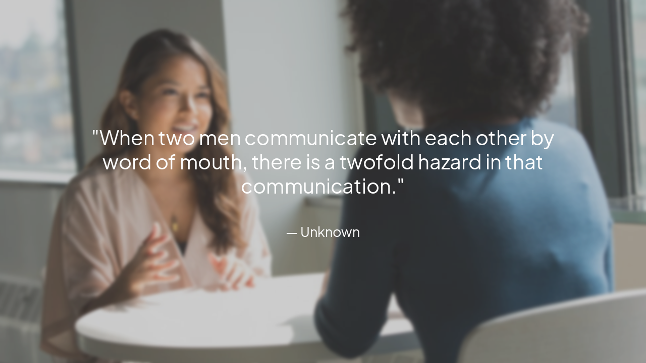 Slide 19 - Communication in Meetings
