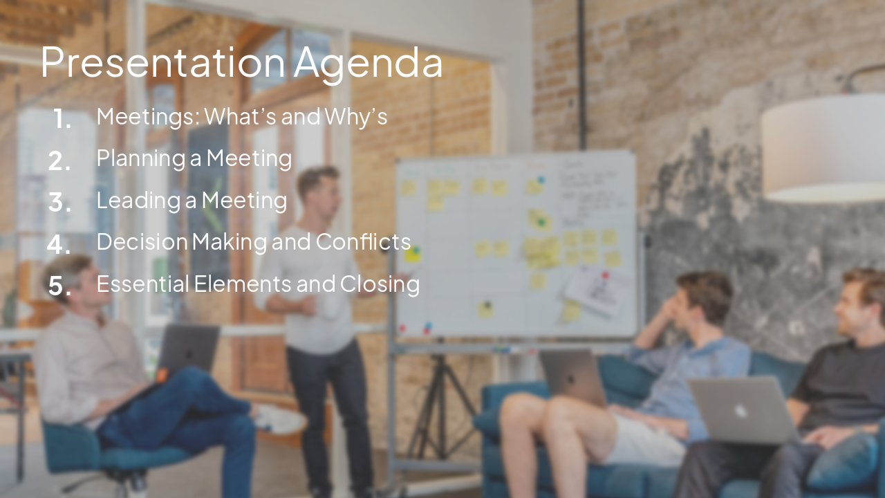 Slide 2 - Presentation Agenda