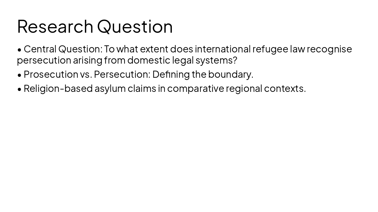 Slide 4 - Research Question