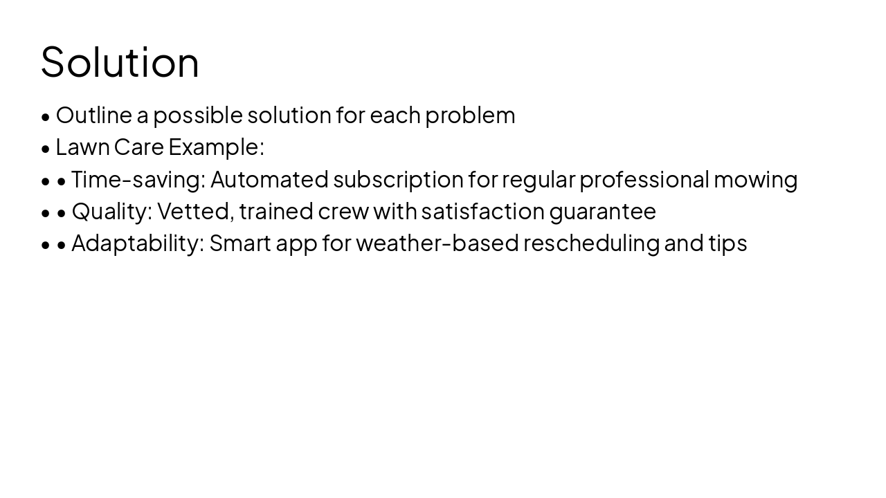 Slide 4 - Solution