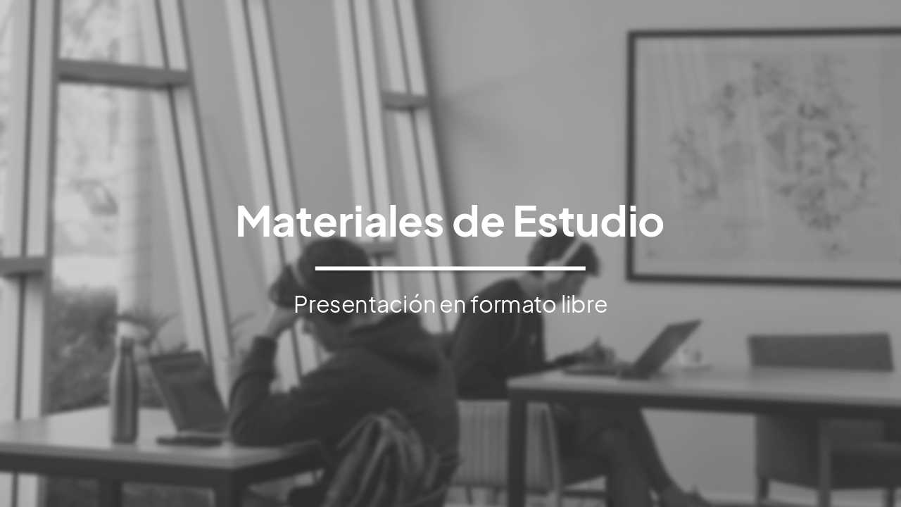 Materiales de Estudio Efectivos: Tipos, Prácticas y Recursos