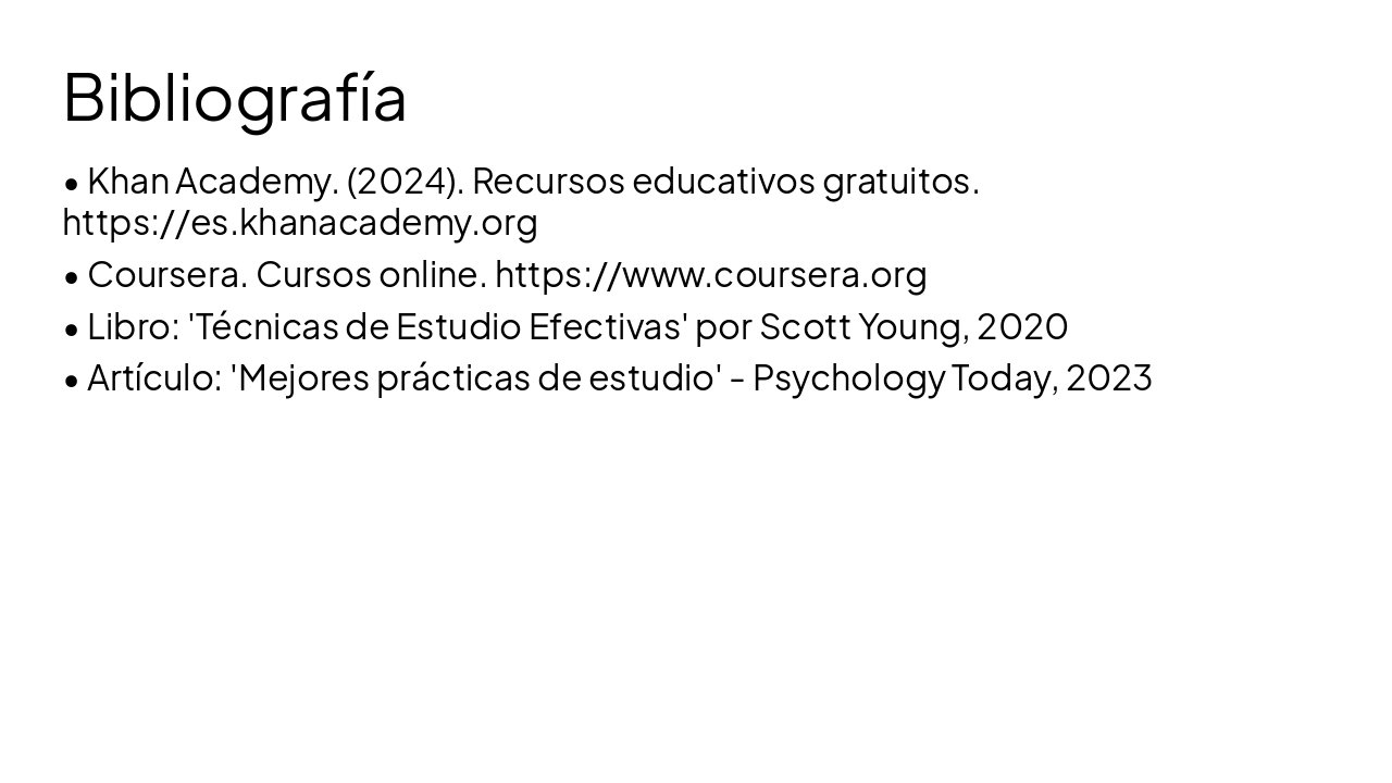 Slide 7 - Bibliografía