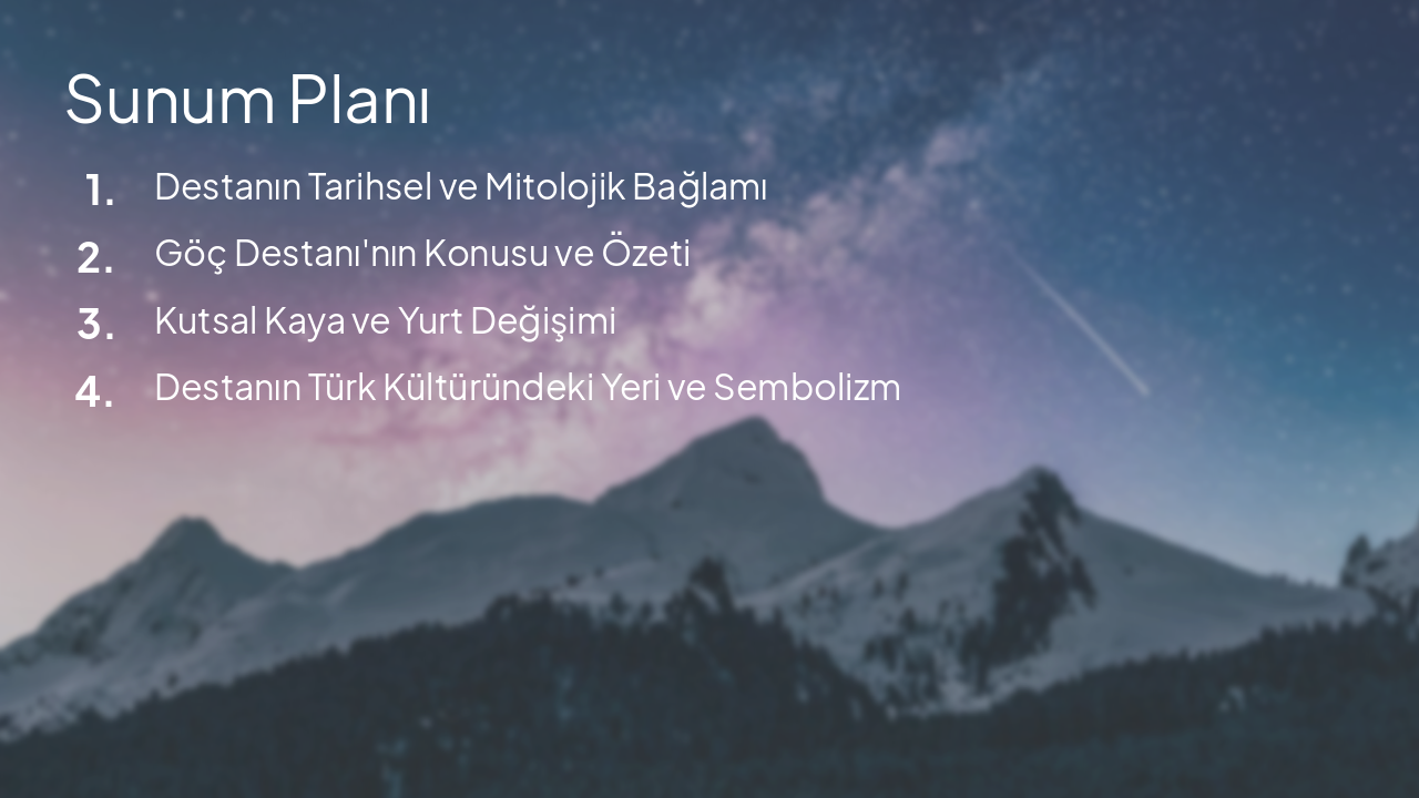 Slide 2 - Sunum Planı