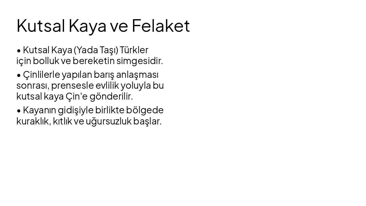 Slide 4 - Kutsal Kaya ve Felaket