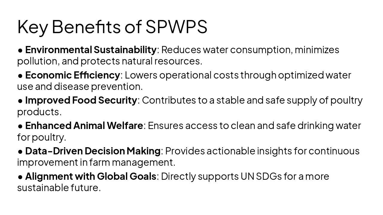 Slide 15 - Key Benefits of SPWPS