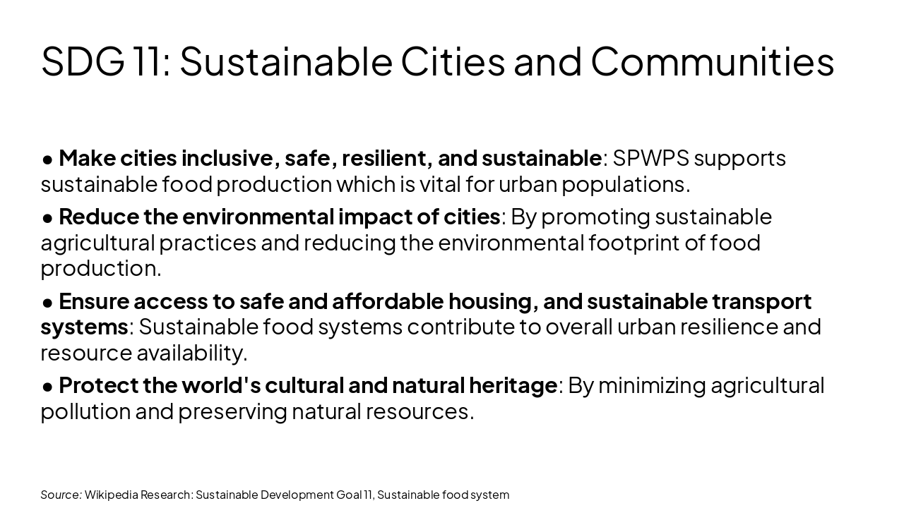 Slide 12 - SDG 11: Sustainable Cities and Communities