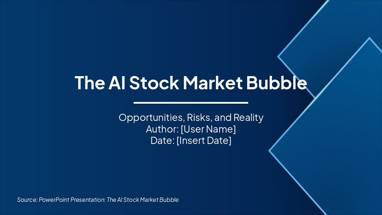 AI Stock Bubble: Ops, Risks & Reality (38 chars)
