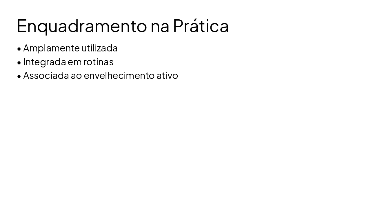Slide 5 - Enquadramento na Prática