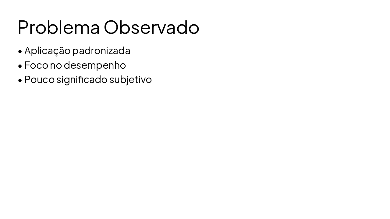 Slide 6 - Problema Observado