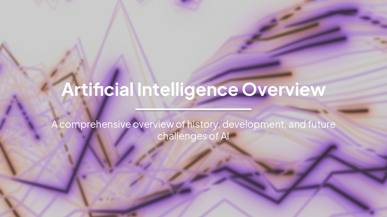 Slide 1 - Artificial Intelligence Overview