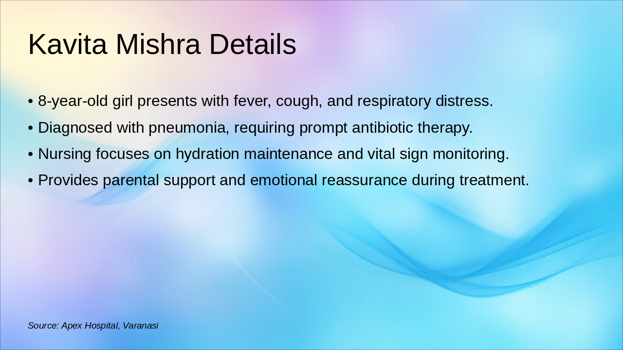 Slide 10 - Kavita Mishra Details