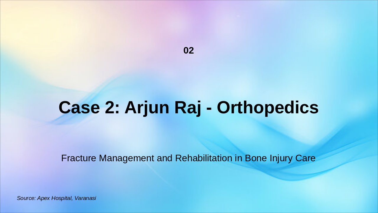 Slide 6 - Detailed Case Presentations with Nursing Rationale – Apex Hospital, Varanasi