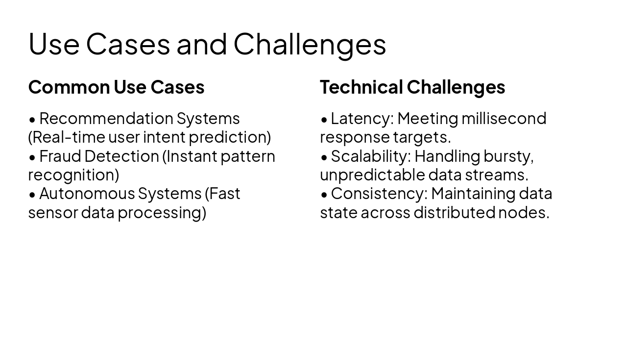 Slide 10 - Use Cases and Challenges