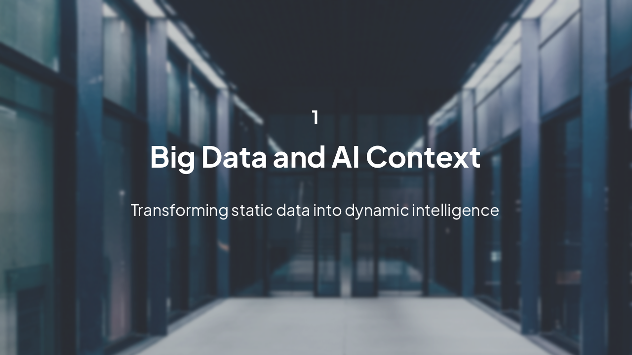 Slide 3 - Big Data and AI Context