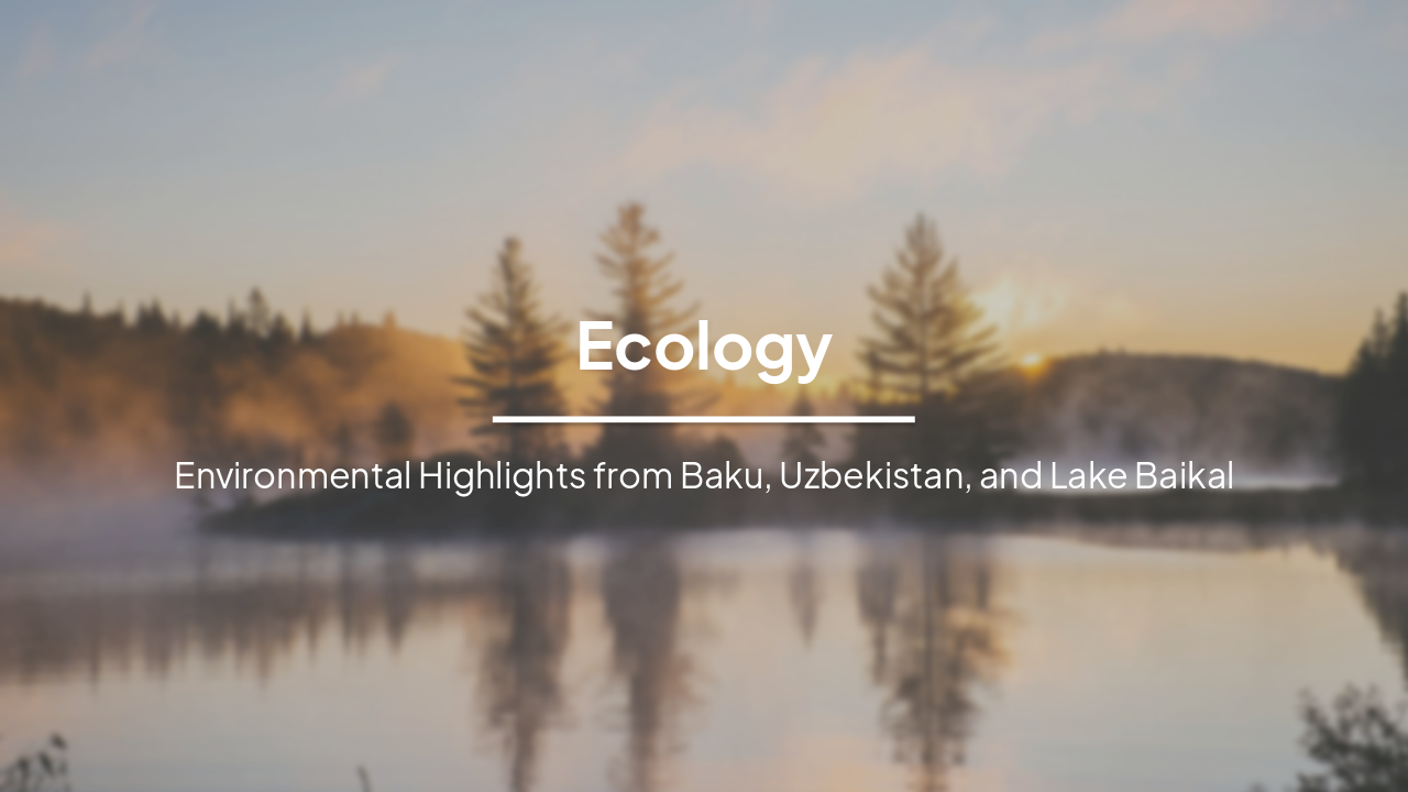 Slide 1 - Ecology
