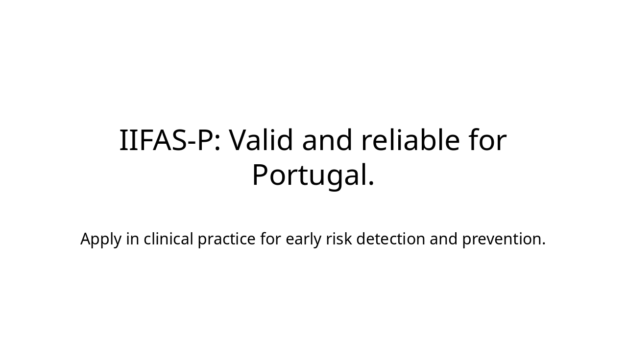 Validating IIFAS-P for Portuguese Breastfeeding Attitudes
