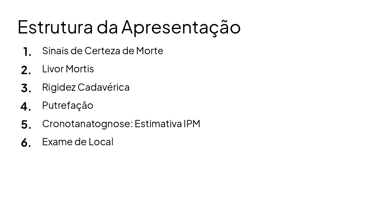 Slide 3 - Estrutura da Apresentação
