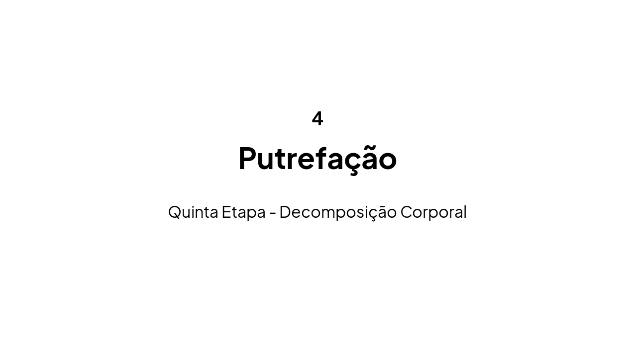 Slide 12 - Putrefação