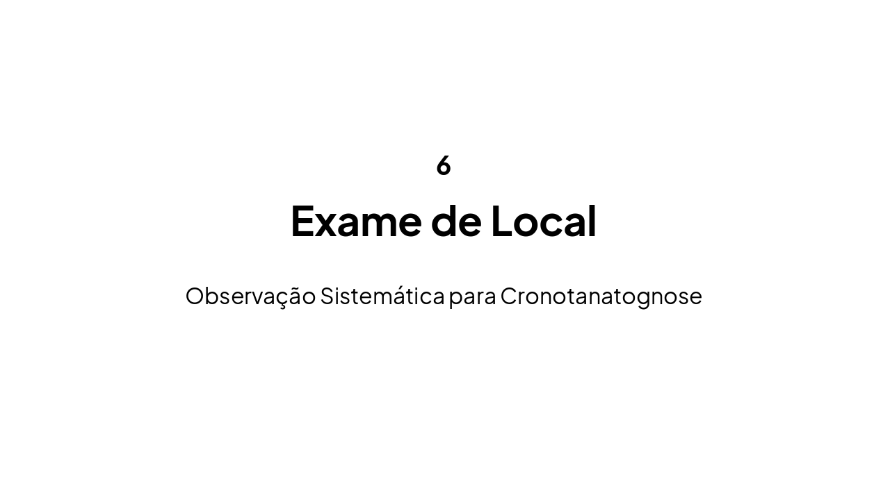 Slide 17 - Exame de Local