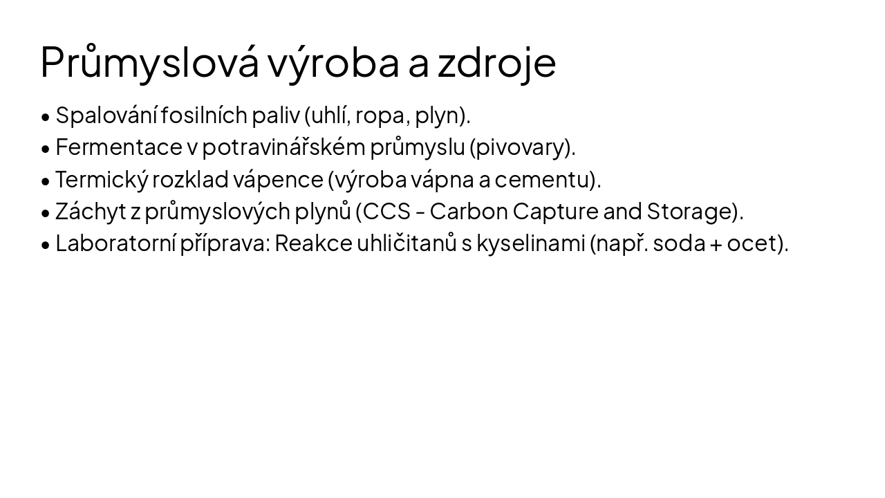 Slide 7 - Průmyslová výroba a zdroje