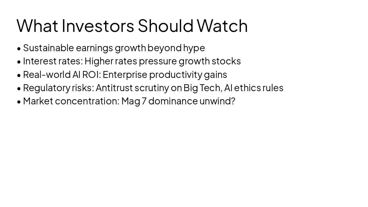 Slide 10 - What Investors Should Watch