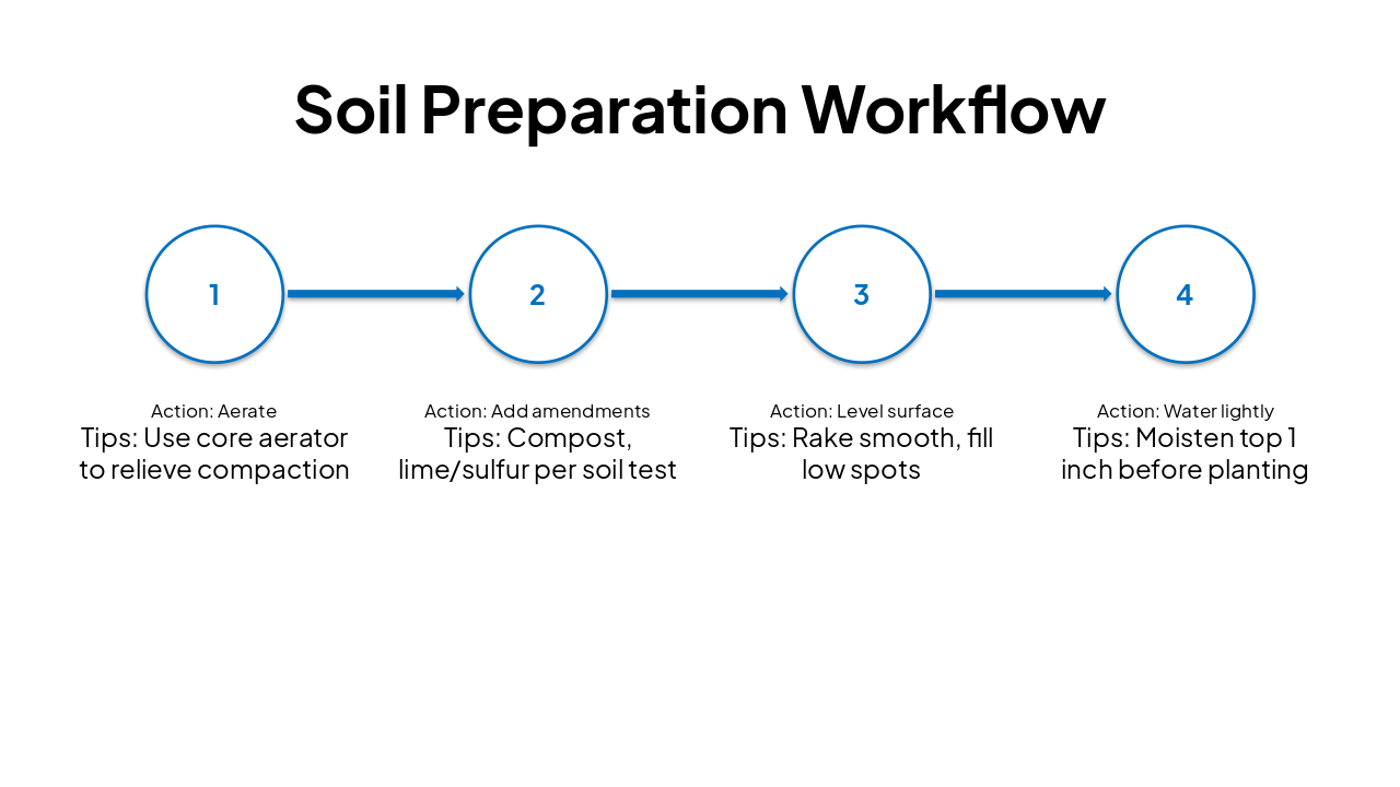 Slide 13 - Soil Preparation Workflow
