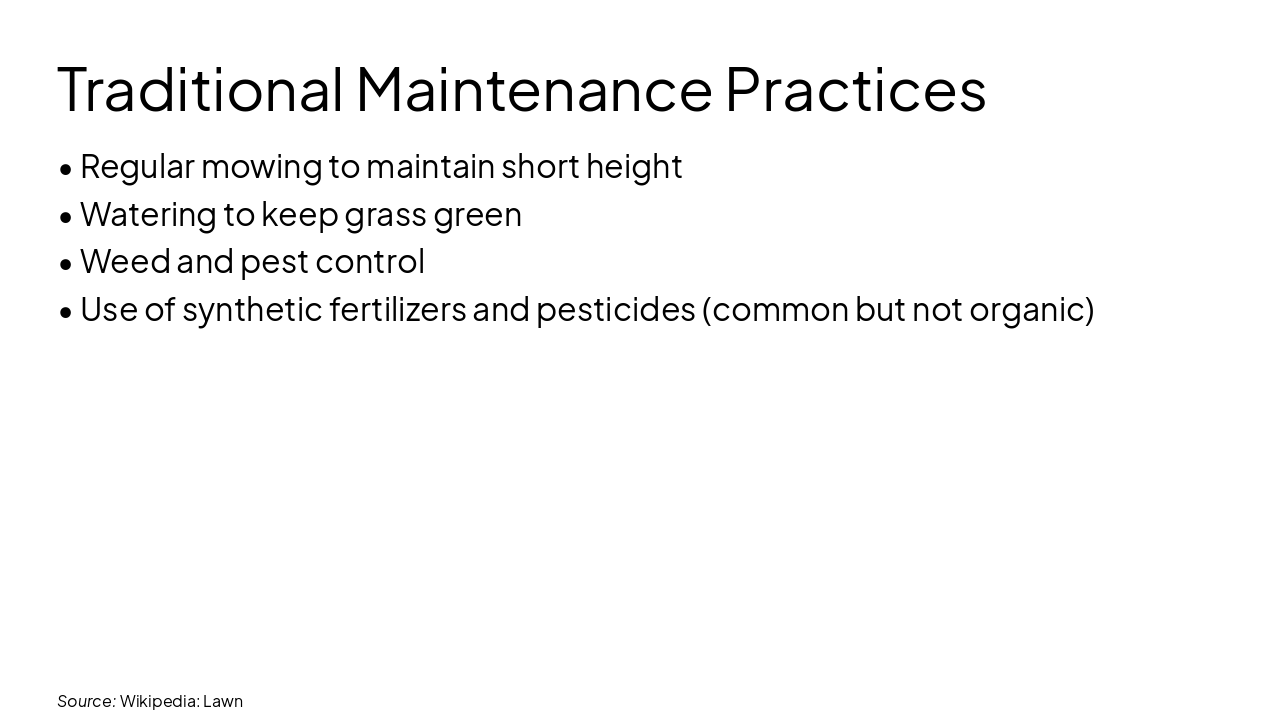 Slide 9 - Traditional Maintenance Practices