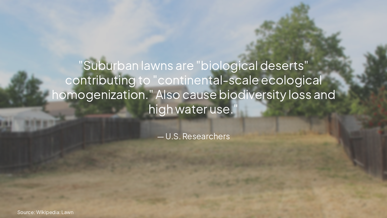 Slide 14 - Environmental Impact