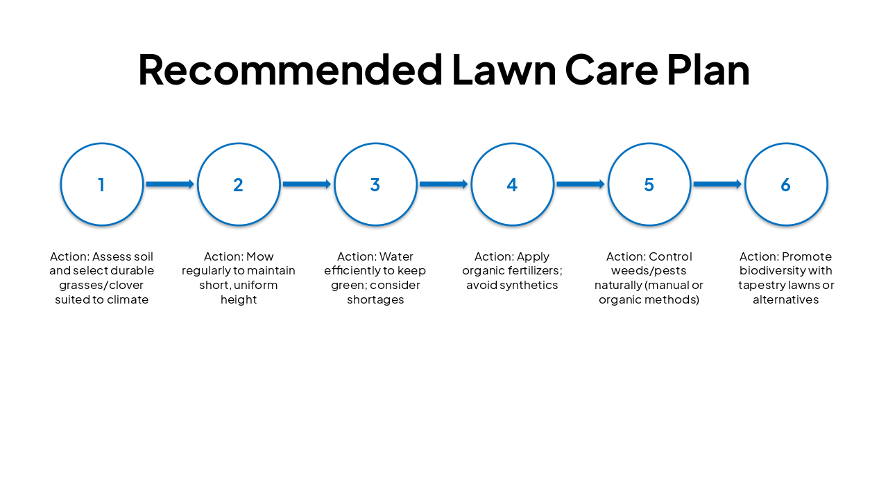 Slide 16 - Recommended Lawn Care Plan
