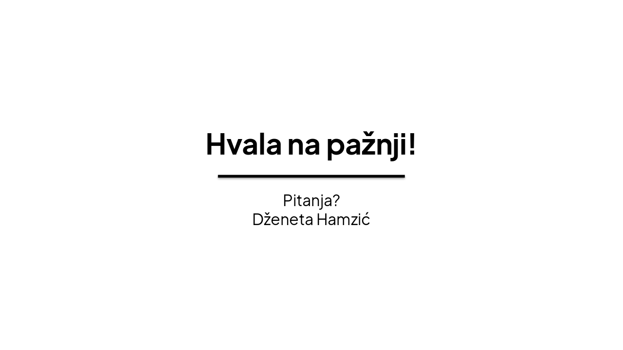 Slide 26 - Hvala na pažnji!