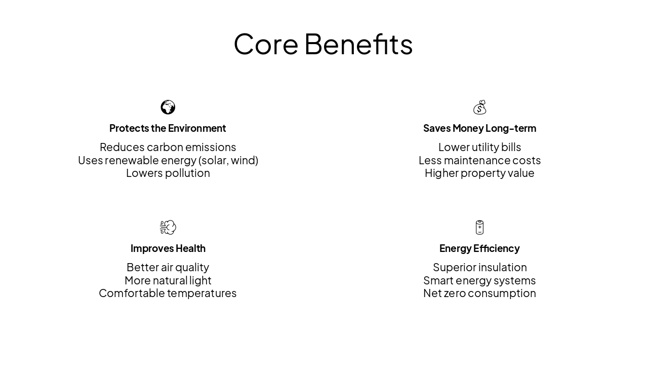 Slide 10 - Core Benefits
