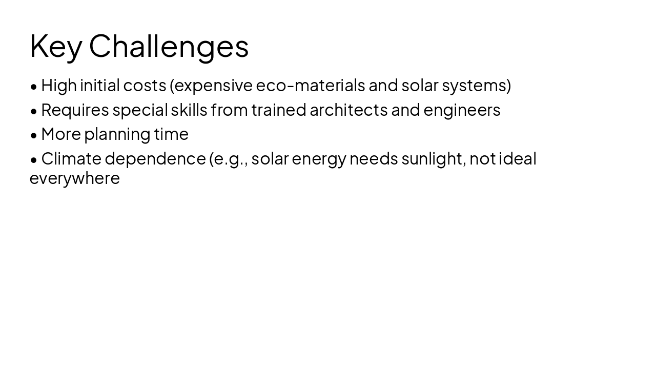 Slide 12 - Key Challenges