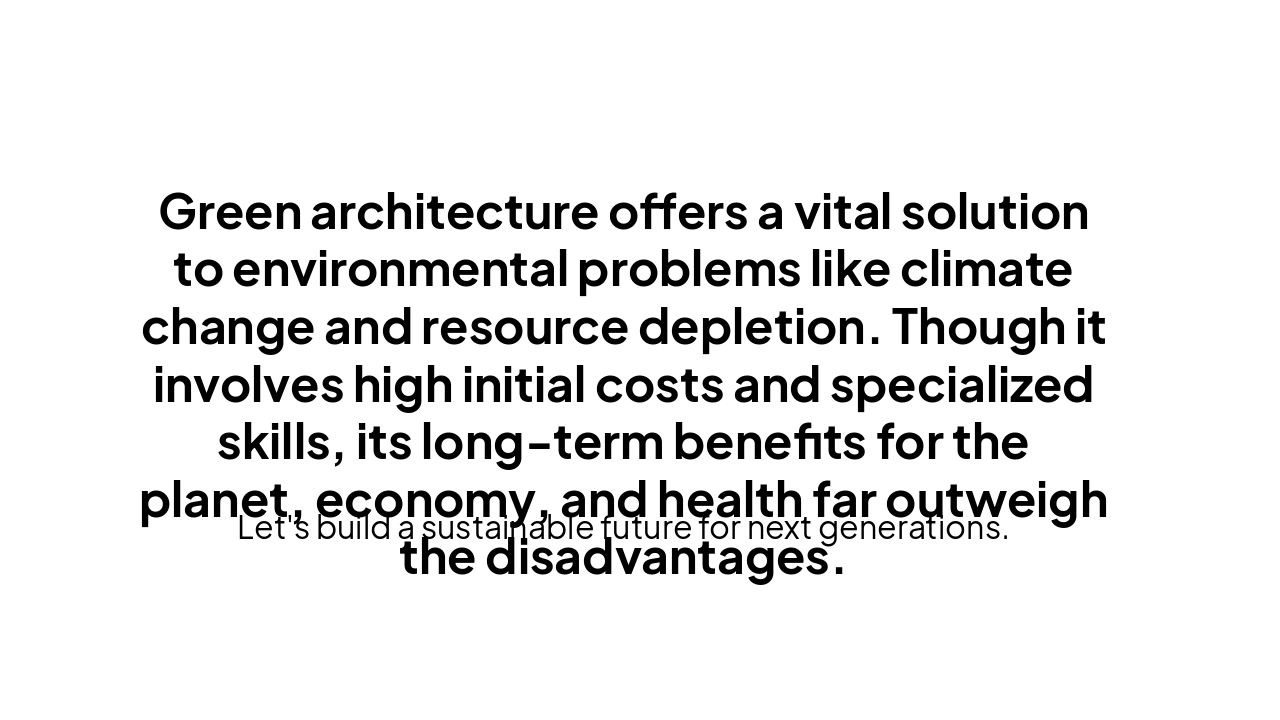 Slide 15 - Final Thoughts