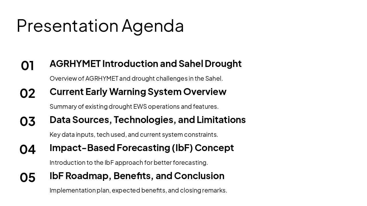 Slide 2 - Presentation Agenda