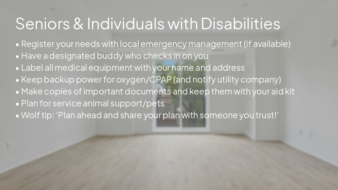 Slide 10 - Seniors & Individuals with Disabilities